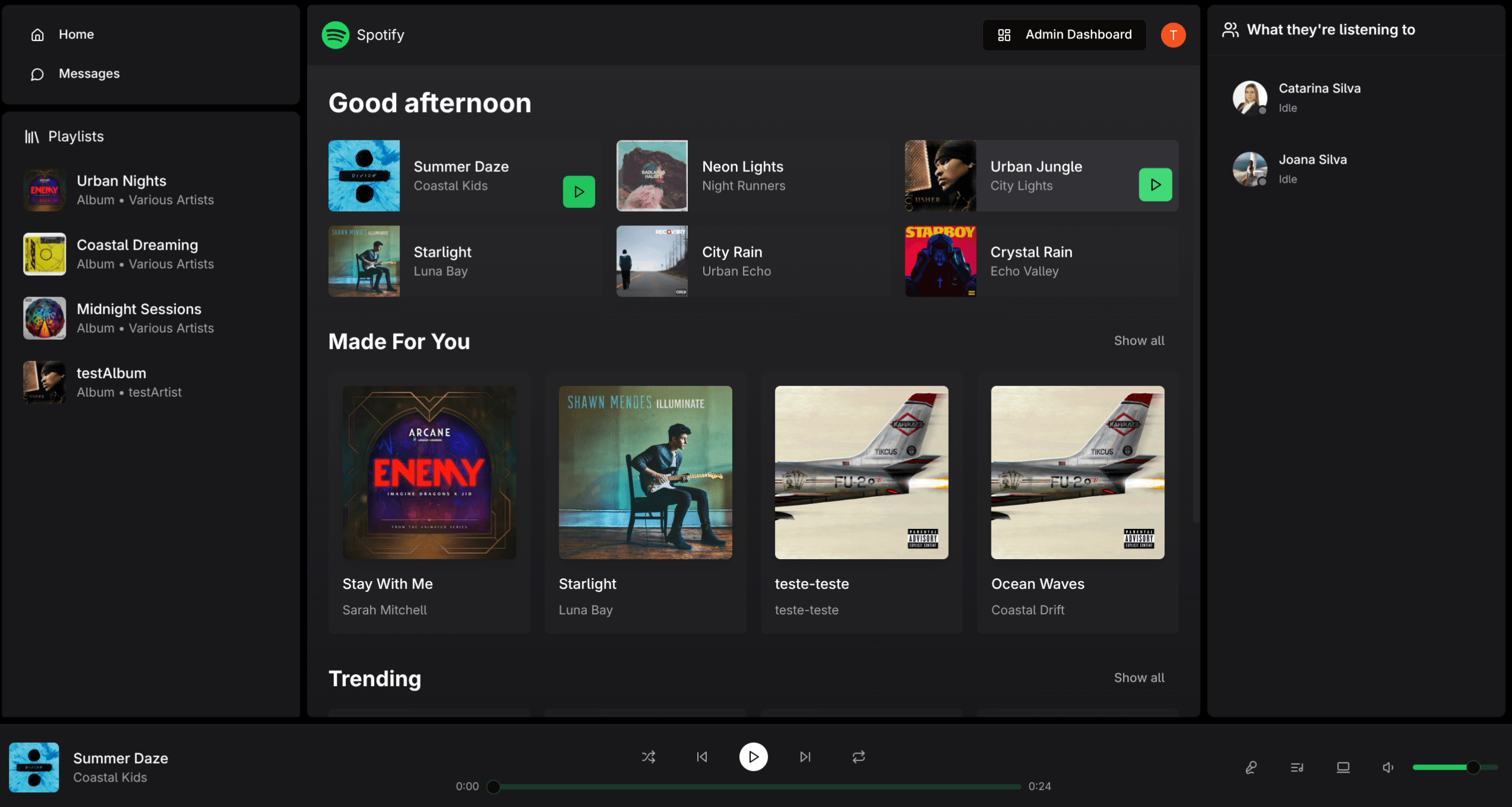 Spotify Clone