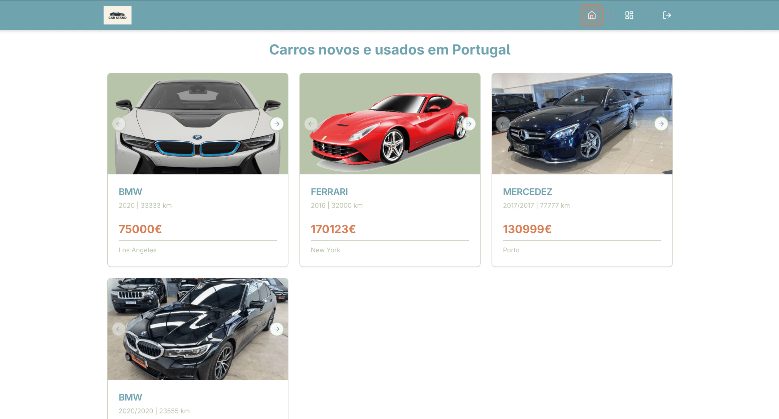 WebCarros - Vehicle Marketplace